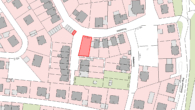 Lageplan - Baugrundstück in Euerbach im Bieterverfahren